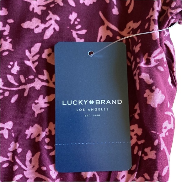 Lucky Brand Purple Short Sleeved Top - Picture 11 of 13
